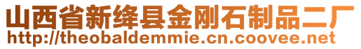 山西省新絳縣金剛石制品二廠