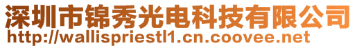 深圳市錦秀光電科技有限公司