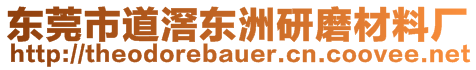 東莞市道滘東洲研磨材料廠