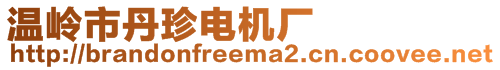 温岭市丹珍电机厂