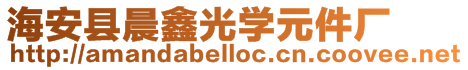 海安縣晨鑫光學元件廠