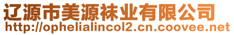 遼源市美源襪業(yè)有限公司