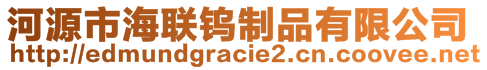 河源市海聯鎢制品有限公司