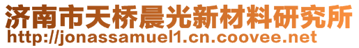 濟南市天橋晨光新材料研究所