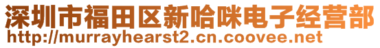 深圳市福田区新哈咪电子经营部