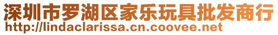 深圳市羅湖區(qū)家樂玩具批發(fā)商行