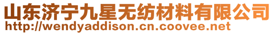 山東濟(jì)寧九星無紡材料有限公司