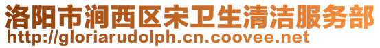 洛阳市涧西区宋卫生清洁服务部