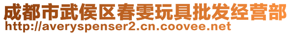 成都市武侯區(qū)春雯玩具批發(fā)經(jīng)營(yíng)部