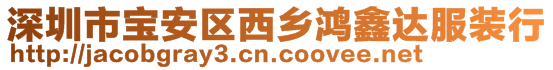 深圳市寶安區西鄉鴻鑫達服裝行