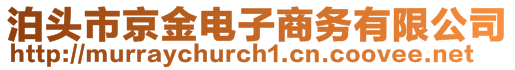 泊頭市京金電子商務有限公司