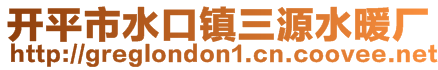 開平市水口鎮(zhèn)三源水暖廠