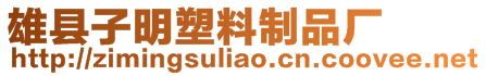 雄縣子明塑料制品廠