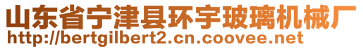 山東省寧津縣環(huán)宇玻璃機械廠