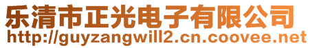 乐清市正光电子有限公司