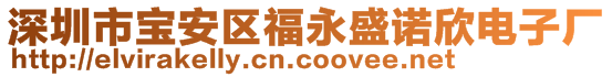 深圳市宝安区福永盛诺欣电子厂