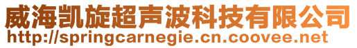 威海凱旋超聲波科技有限公司