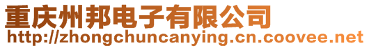 重慶州邦電子有限公司