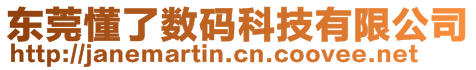 東莞懂了數(shù)碼科技有限公司