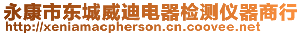 永康市東城威迪電器檢測儀器商行