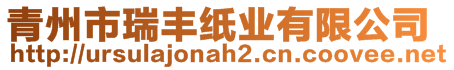 青州市瑞豐紙業(yè)有限公司