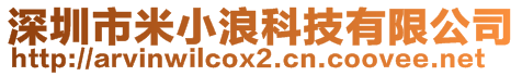 深圳市米小浪科技有限公司