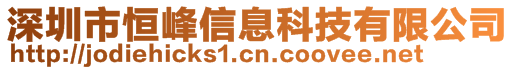 深圳市恒峰信息科技有限公司