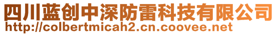 四川蓝创中深防雷科技有限公司