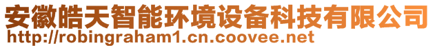 安徽皓天智能環(huán)境設(shè)備科技有限公司