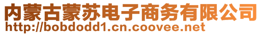 內(nèi)蒙古蒙蘇電子商務(wù)有限公司