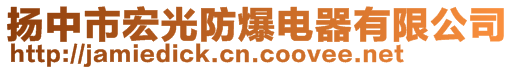 揚(yáng)中市宏光防爆電器有限公司