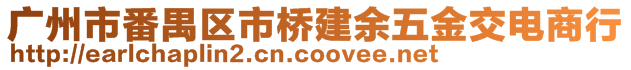 廣州市番禺區(qū)市橋建余五金交電商行