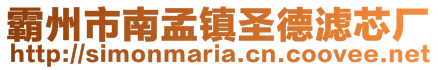 霸州市南孟鎮(zhèn)圣德濾芯廠