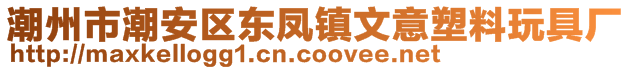 潮州市潮安區(qū)東鳳鎮(zhèn)文意塑料玩具廠