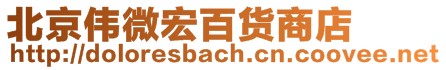 北京偉微宏百貨商店