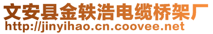 文安縣金軼浩電纜橋架廠