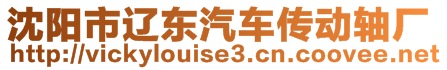 沈陽市遼東汽車傳動軸廠