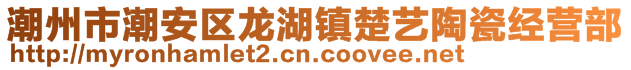 潮州市潮安區(qū)龍湖鎮(zhèn)楚藝陶瓷經(jīng)營(yíng)部