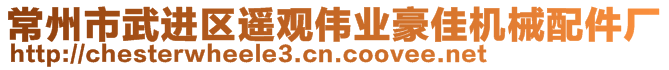 常州市武進(jìn)區(qū)遙觀偉業(yè)豪佳機(jī)械配件廠