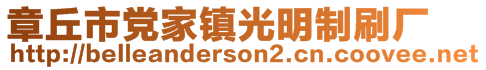 章丘市党家镇光明制刷厂