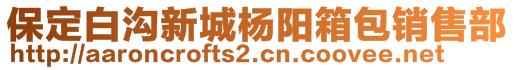 保定白溝新城楊陽箱包銷售部