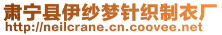 肃宁县伊纱梦针织制衣厂