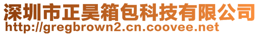 深圳市正昊箱包科技有限公司