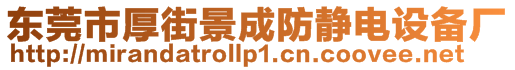 東莞市厚街景成防靜電設備廠