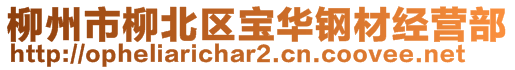 柳州市柳北區(qū)寶華鋼材經(jīng)營(yíng)部