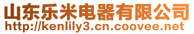 山東樂米電器有限公司