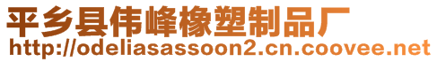 平鄉(xiāng)縣偉峰橡塑制品廠