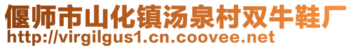 偃師市山化鎮湯泉村雙牛鞋廠
