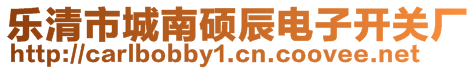 樂清市城南碩辰電子開關廠