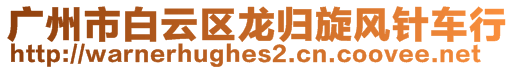 廣州市白云區(qū)龍歸旋風(fēng)針車行